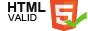 HTML5 Valido!