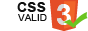 CSS3 Valido!